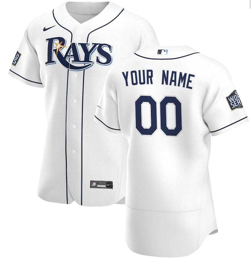 Customized Men & Women & Youth Rays White Nike 2020 World Series Flexbase Jersey,We sell and wholesale Customized Men & Women & Youth Rays White Nike 2020 World Series Flexbase Jersey on line form chian!